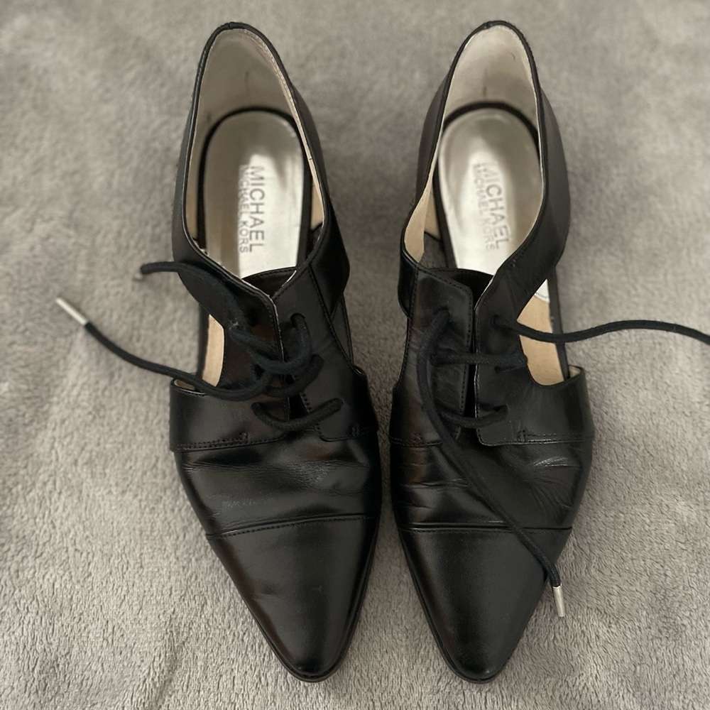 Michael Kors cut-out oxfords